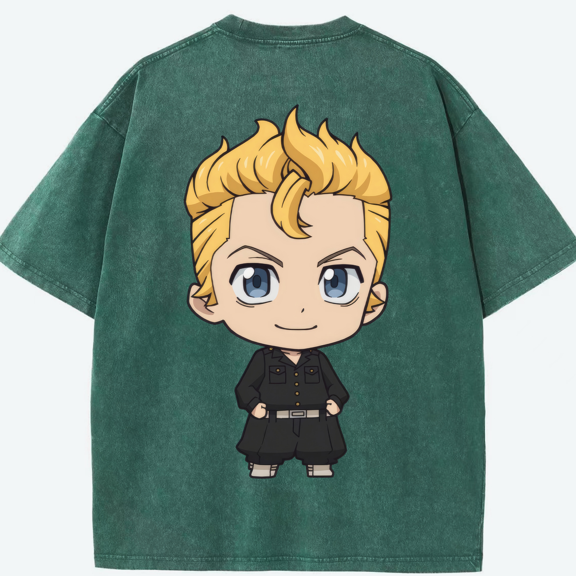 （画像用） 東京リベンジャーズ Tokyo Revengers 綿100% ヴィンテージ風 半袖Tシャツ（背面プリント）